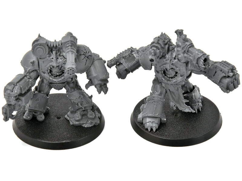 Games Workshop CHAOS SPACE MARINE 2 chaos obliterators #1 Warhammer 40K