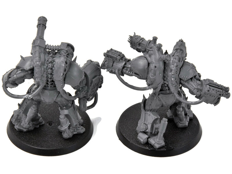 Games Workshop CHAOS SPACE MARINE 2 chaos obliterators #1 Warhammer 40K