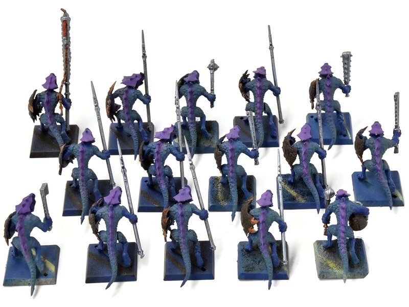 Games Workshop LIZARDMEN 15 Saurus Warriors #4 Fantasy