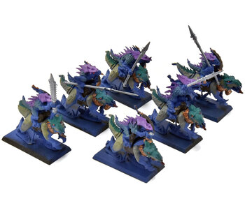 LIZARDMEN 6 Saurus Knights Cold-One #12 Fantasy