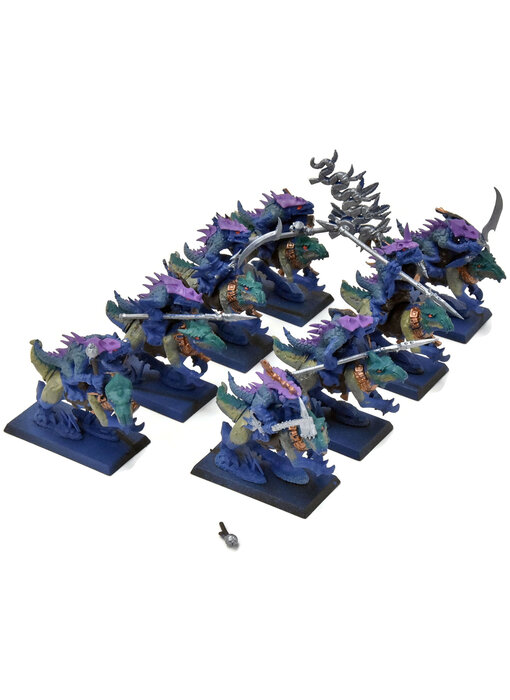 LIZARDMEN 8 Saurus Knights Cold-One #11 Fantasy