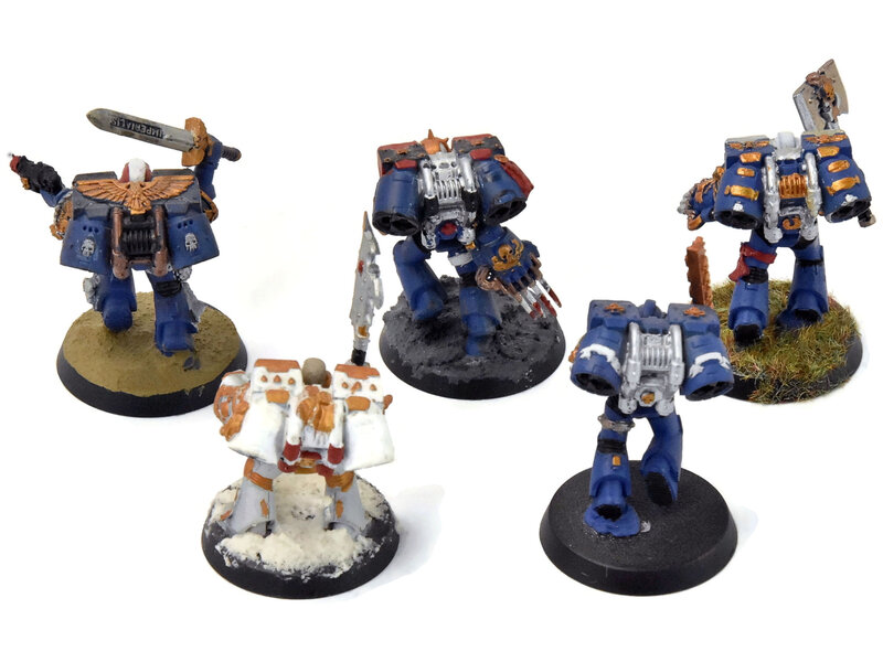 Games Workshop SPACES MARINES 5 Vanguard Veterans With Jump Pack #1 Warhammer 40K