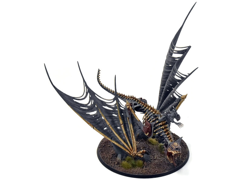Games Workshop FLESH-EATER COURTS Abhorrent Ghoul King On Terrorgheist #1 PRO-PAINTED Sigmar