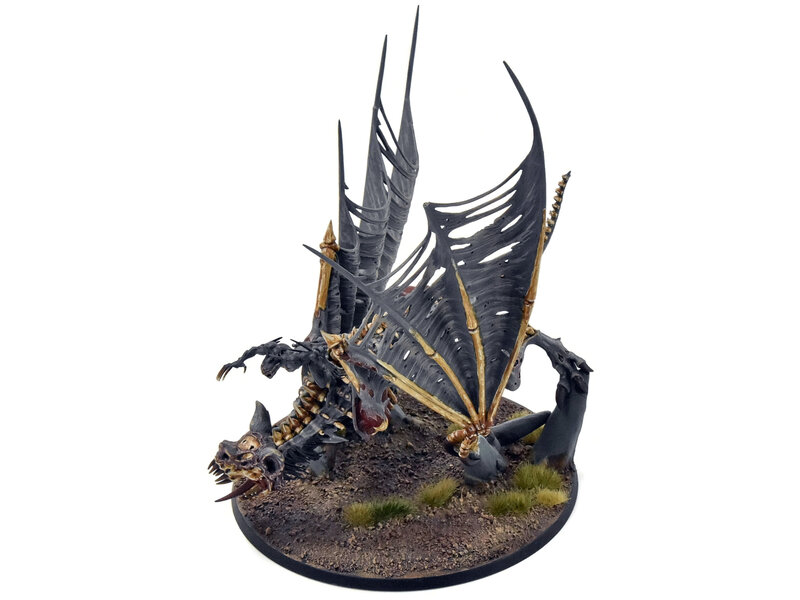 Games Workshop FLESH-EATER COURTS Abhorrent Ghoul King On Terrorgheist #1 PRO-PAINTED Sigmar