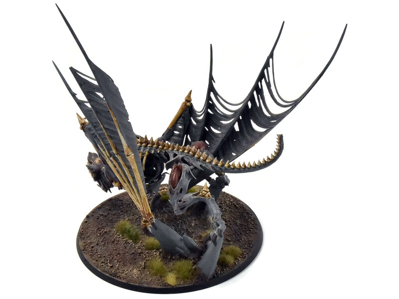 Games Workshop FLESH-EATER COURTS Abhorrent Ghoul King On Terrorgheist #1 PRO-PAINTED Sigmar