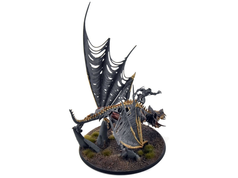 Games Workshop FLESH-EATER COURTS Abhorrent Ghoul King On Terrorgheist #1 PRO-PAINTED Sigmar