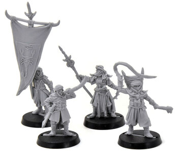 MIDDLE-EARTH Haradrim Commanders #1 Finecast LOTR