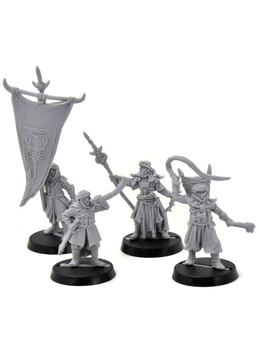 MIDDLE-EARTH Haradrim Commanders #1 Finecast LOTR