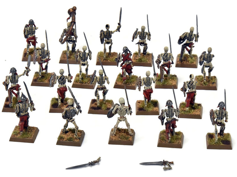 Games Workshop VAMPIRE COUNTS 20 Skeletons #1 Fantasy