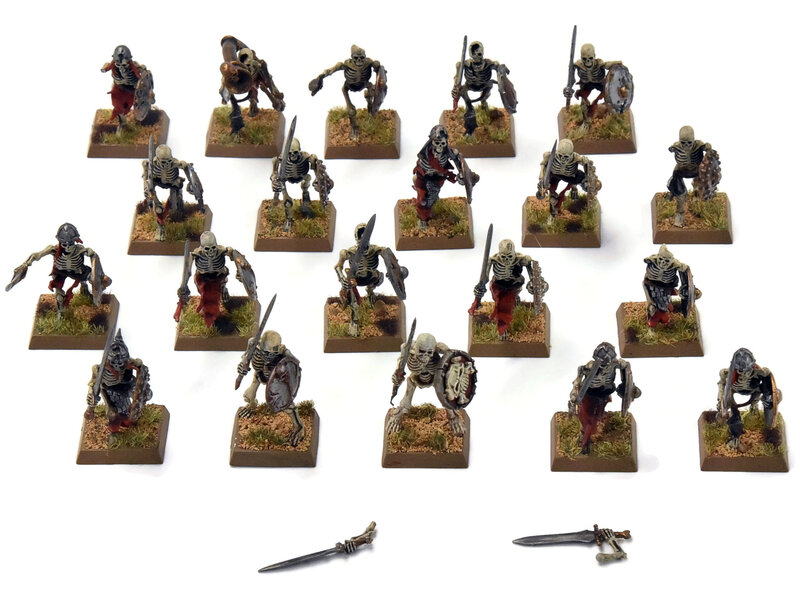 Games Workshop VAMPIRE COUNTS 20 Skeletons #1 Fantasy