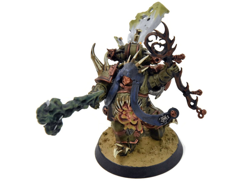Games Workshop DEATH GUARD Malignant Plaguecaster #1 WELL PAINTED Warhammer 40K