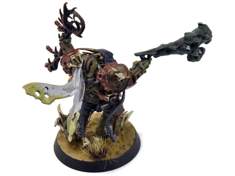 Games Workshop DEATH GUARD Malignant Plaguecaster #1 WELL PAINTED Warhammer 40K