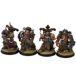 Games Workshop DEATH GUARD 7 Plague Marines #1 WELL PAINTED Warhammer 40K