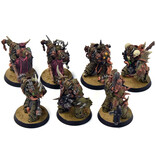 Games Workshop DEATH GUARD 7 Plague Marines #3 WELL PAINTED Warhammer 40K