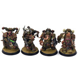 Games Workshop DEATH GUARD 7 Plague Marines #3 WELL PAINTED Warhammer 40K