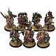 DEATH GUARD 7 Plague Marines #4 WELL PAINTED Warhammer 40K