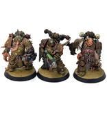 Games Workshop DEATH GUARD 7 Plague Marines #4 WELL PAINTED Warhammer 40K
