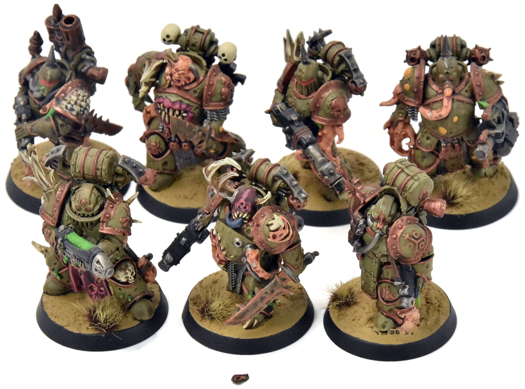 SF・ファンタジー・ホラー Plague Marines x 7 Warhammer 40k 7x PLAGUE MARINES Death Guard DARK IMPERIUM *New on Sprue