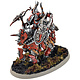 CHAOS SPACE MARINES Chaos Lord on bike converted #1 WELL PAINTED Warhammer 40K