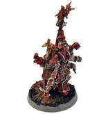 Games Workshop CHAOS SPACE MARINES Chaos sorcerer converted #1 WELL PAINTED Warhammer 40K