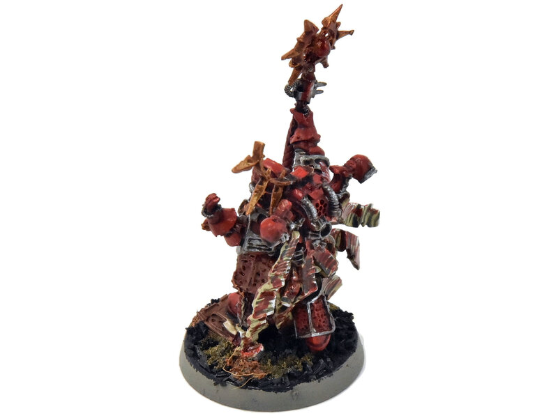 Games Workshop CHAOS SPACE MARINES Chaos sorcerer converted #1 WELL PAINTED Warhammer 40K