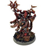 Games Workshop CHAOS SPACE MARINES Chaos sorcerer converted #1 WELL PAINTED Warhammer 40K