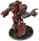 Games Workshop CHAOS SPACE MARINES contemptor dreadnought converted #1 WELL PAINTED 40K
