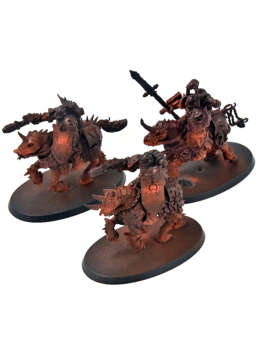 CHAOS SPACE MARINES 3 Chaos bikers #1 Warhammer 40K Converted