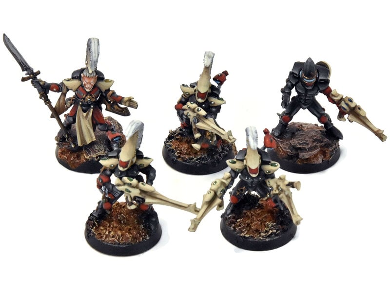 Games Workshop AELDARI 5 Dire avengers #1 WELL PAINTED Warhammer 40K