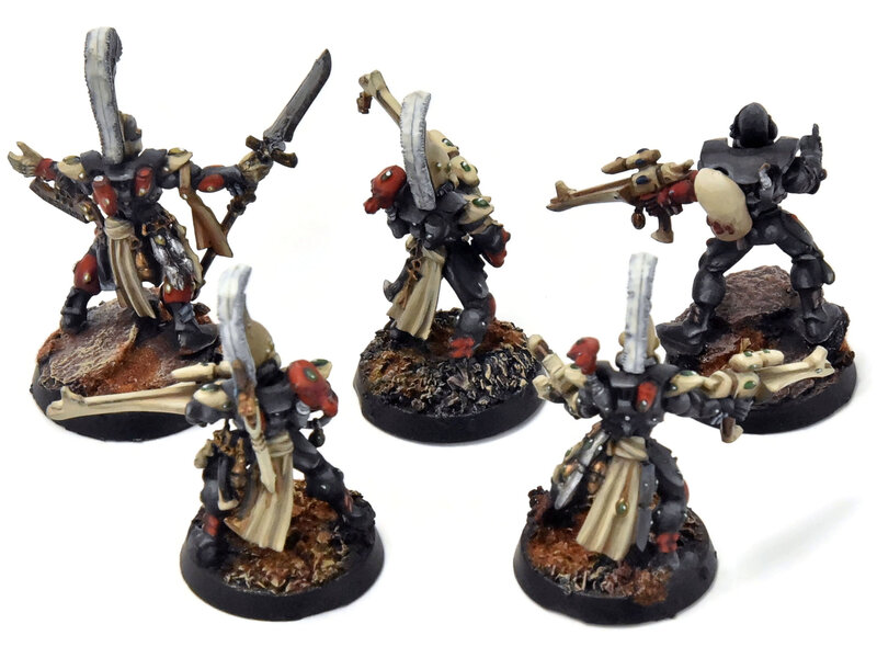 Games Workshop AELDARI 5 Dire avengers #1 WELL PAINTED Warhammer 40K