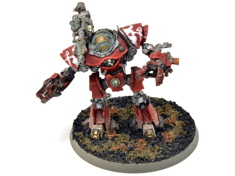 Games Workshop CHAOS SPACE MARINES Castellax Battle Chaos Converted #2 Warhammer 40K