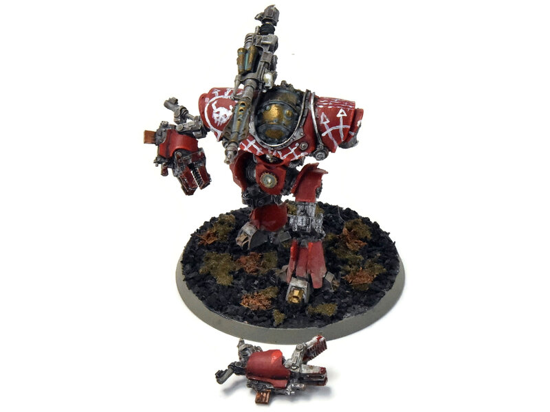 Games Workshop CHAOS SPACE MARINES Castellax Battle Chaos Converted #3 Warhammer 40K