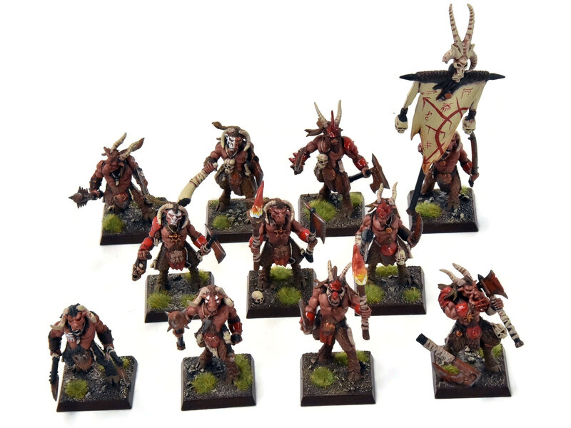 Games Workshop BEASTMEN 11 Gors #7 PRO-PAINTED Fantasy