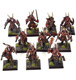 Games Workshop BEASTMEN 10 Gors #3 PRO-PAINTED Fantasy
