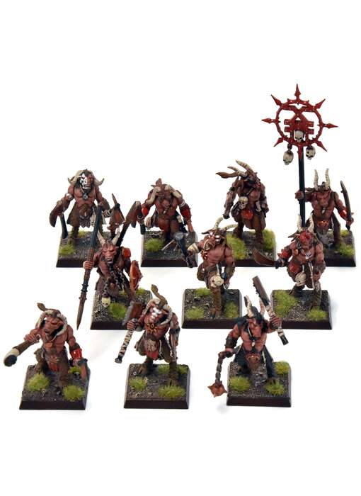 BEASTMEN 10 Gors #9 PRO-PAINTED Fantasy