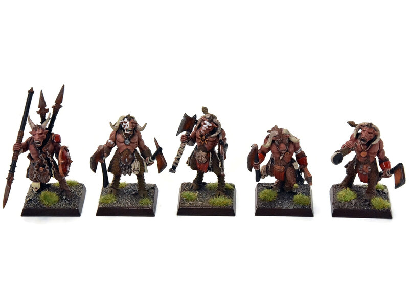 Games Workshop BEASTMEN 10 Gors #9 PRO-PAINTED Fantasy