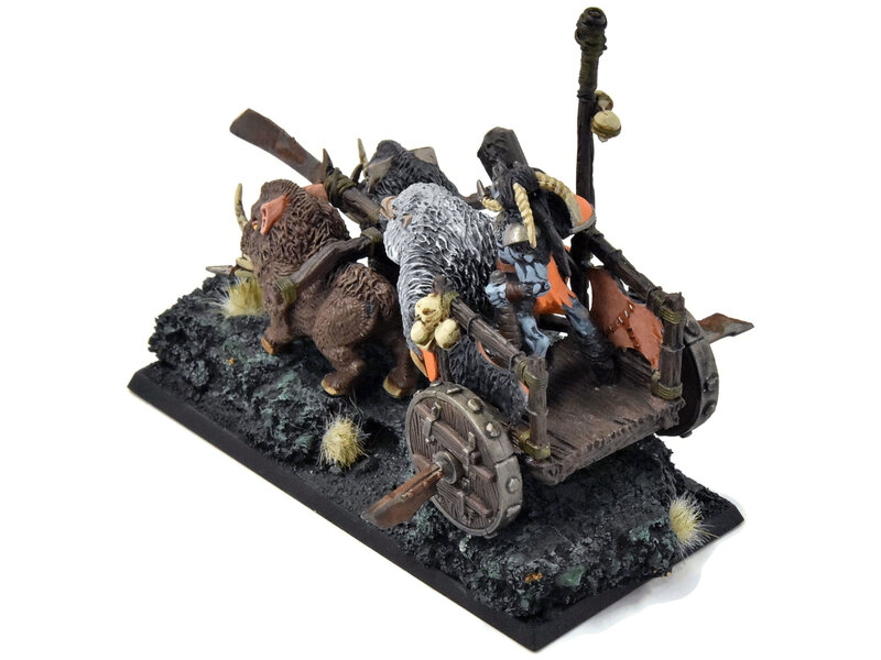 Games Workshop BEASTMEN Tuskgor Chariot #2 WELL PAINTED Fantasy
