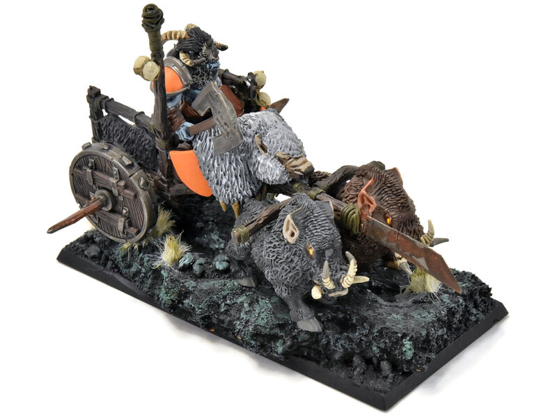 Games Workshop BEASTMEN Tuskgor Chariot #2 WELL PAINTED Fantasy