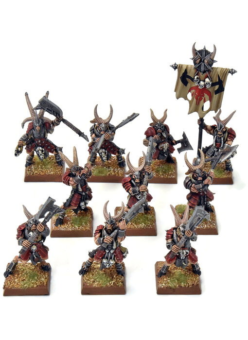BEASTMEN 10 Bestigors #5 PRO-PAINTED Fantasy