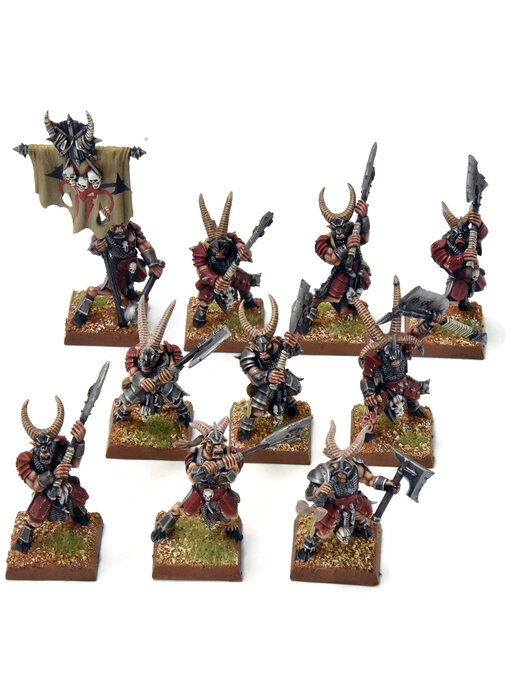BEASTMEN 10 Bestigors #4 PRO-PAINTED Fantasy