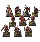 Games Workshop BEASTMEN 10 Gors #4 PRO-PAINTED Fantasy