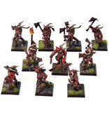 Games Workshop BEASTMEN 10 Gors #4 PRO-PAINTED Fantasy