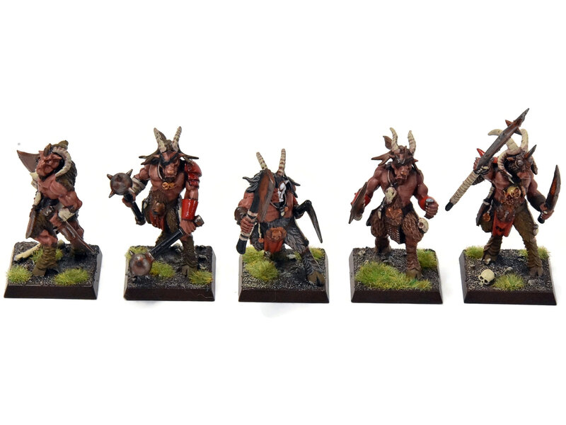 Games Workshop BEASTMEN 10 Gors #6 PRO-PAINTED Fantasy
