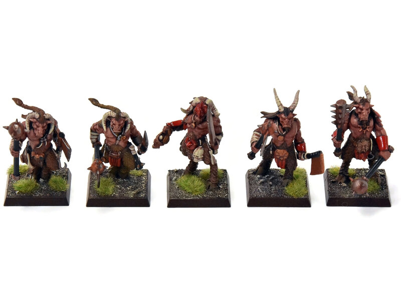 Games Workshop BEASTMEN 10 Gors #6 PRO-PAINTED Fantasy