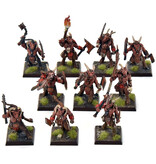 Games Workshop BEASTMEN 10 Gors #8 PRO-PAINTED Fantasy