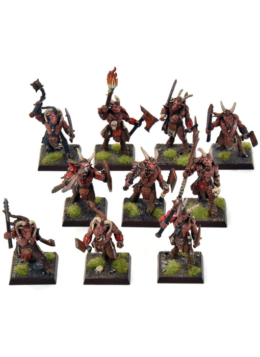 BEASTMEN 10 Gors #8 PRO-PAINTED Fantasy