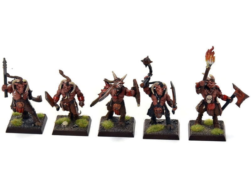Games Workshop BEASTMEN 10 Gors #8 PRO-PAINTED Fantasy
