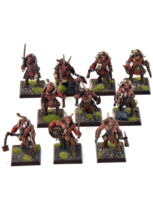 BEASTMEN 10 Gors #2 PRO-PAINTED Fantasy