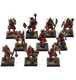 Games Workshop BEASTMEN 10 Gors #2 PRO-PAINTED Fantasy