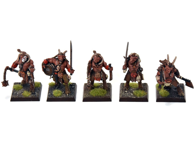 Games Workshop BEASTMEN 10 Gors #2 PRO-PAINTED Fantasy